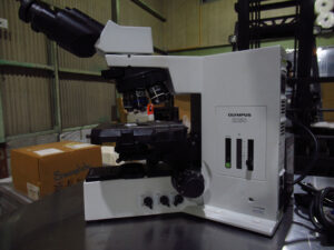 OLYMPUS オリンパス BX50F4 顕微鏡 レンズ付き