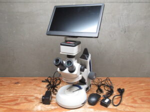 見学・動作チェック可能 SHIMADZU 島津製作所 HDMIデジタルマイクロスコープ 実体顕微鏡 STZ-105T-1080M 簡易動作確認済み