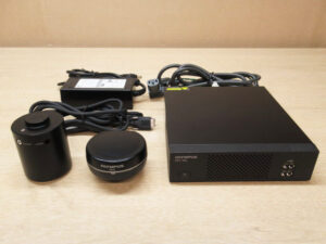 OLYMPUS オリンパス 顕微鏡用デジタルカメラ DP22 / カメラ用アダプター U-TV0.63XC / DP2-SAL 3点セット 顕微鏡